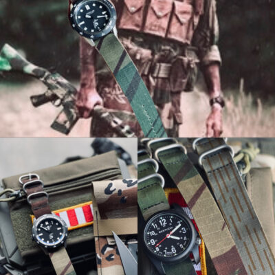 Rhodesian Camo Straps