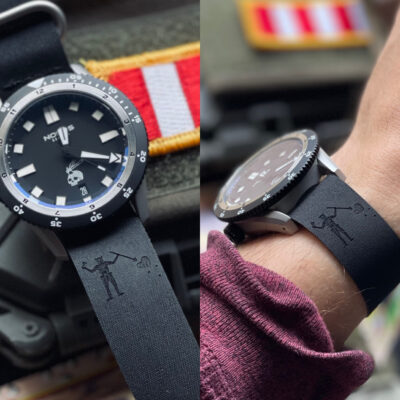 Blackbeard / No Quarter - Logo Strap