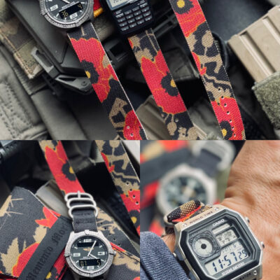 POPPIES OF WAR STRAPS