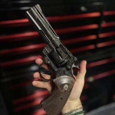 Colt Python - Laser Engraved / Black DLC